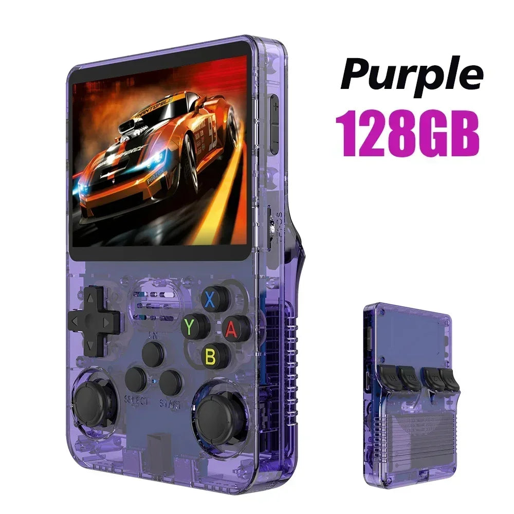 Handheld Video Game Console (Purple)